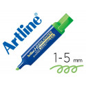 ROTULADOR ARTLINE FLUORESCENTE EKS-600 VERDE PUNTA BISELADA