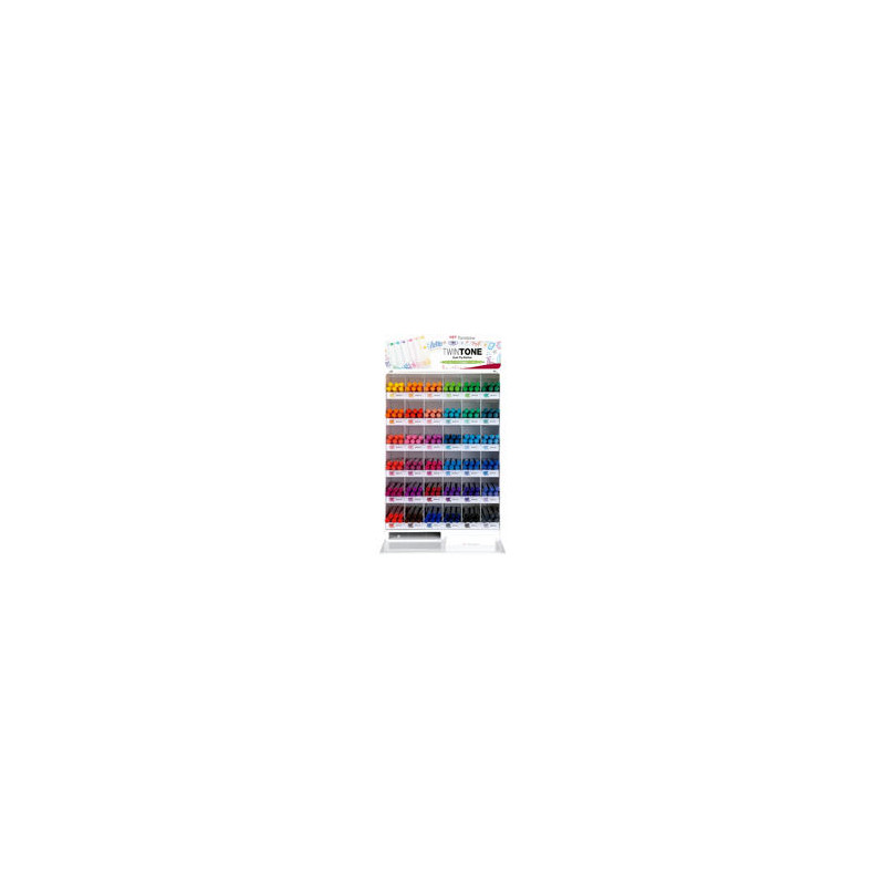 ROTULADOR TOMBOW TWINTONE DOBLE PUNTA MEDIANA/FINA LETTERING CONTENIDO DE 216 UNIDADES COLORES SURTI