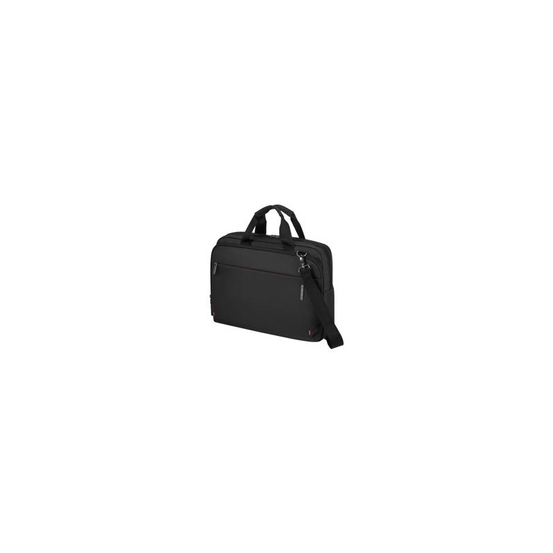 MALETIN PARA PORTATIL SAMSONITE NETWORK 4 15,6" NEGRA CON ASA Y BOLSILLOS EXTERIORES COLOR NEGRO
