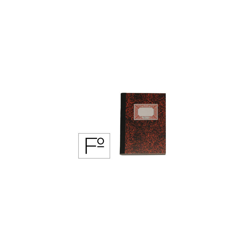 LIBRO CARTONE MIQUELRIUS FOLIO 100 HOJAS LISO