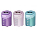 SACAPUNTAS FABER CASTELL DOBLE ROLL ON SPARKLE