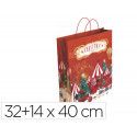 BOLSA PARA REGALO BASIKA NV2301 L 32+14X40 CM
