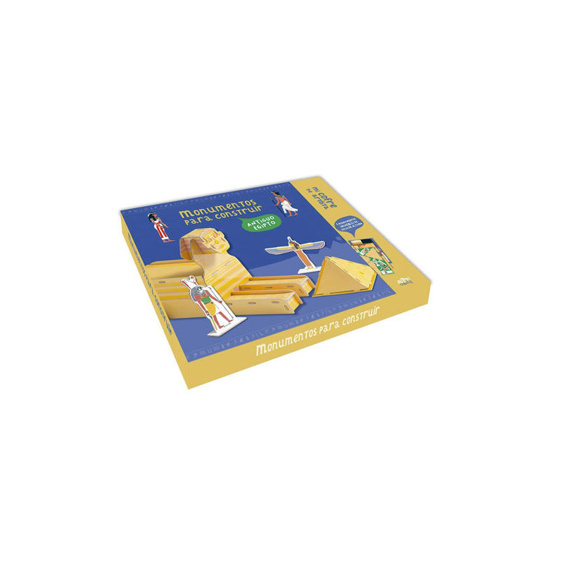 JUEGO DIDACTICO AUZOU MONUMENTOS PARA CONSTRUIR ANTIGUO EGIPTO