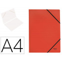CARPETA LEITZ RECYCLE GOMAS DIN A4 CARTON RECICLABLE 100% ROJO
