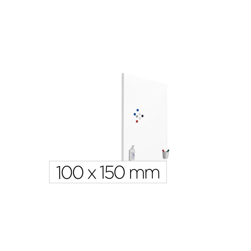 PIZARRA BLANCA ROCADA SKINMATT PROYECCION MATE LACADA MAGNETICA 100X150 CM