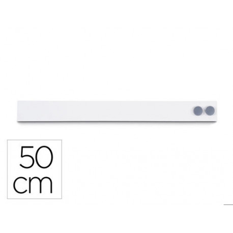 BARRA MAGNETICA MAUL STANDARD LONGITUD 50 CM COLOR BLANCO CON DOS IMANES INCLUIDOS BARRA MAGNETICA MAUL STANDARD LONGITUD 50 CM COLOR BLANCO CON DOS IMANES INCLUIDOS