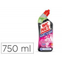 LIMPIADOR DE INODOROS WC NET GEL CRYSTAL AROMA FRESCO BOTELLA DE 750 ML