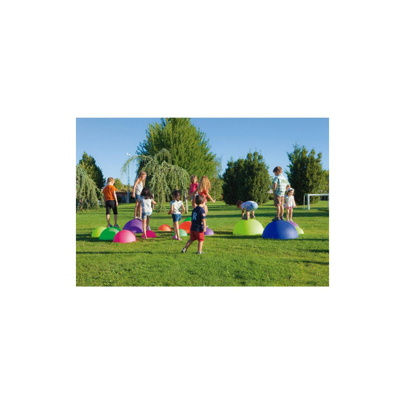 SEMI ESFERA EQUILIBRIO AMAYA TERMOPLASTICO ANTIDESLIZANTE PACK DE 4 UNIDADES VARIOS TAMAÑOS COLORES 