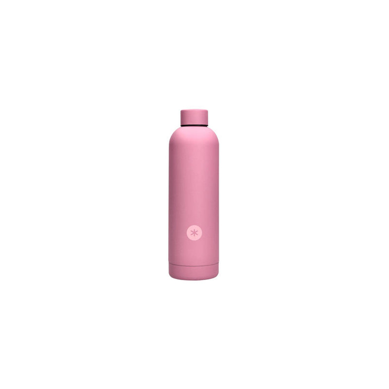 BOTELLA PORTALIQUIDOS ANTARTIK ISOTERMICA ACERO INOXIDABLE LIBRE DE BPA COLOR ROSA 500 ML