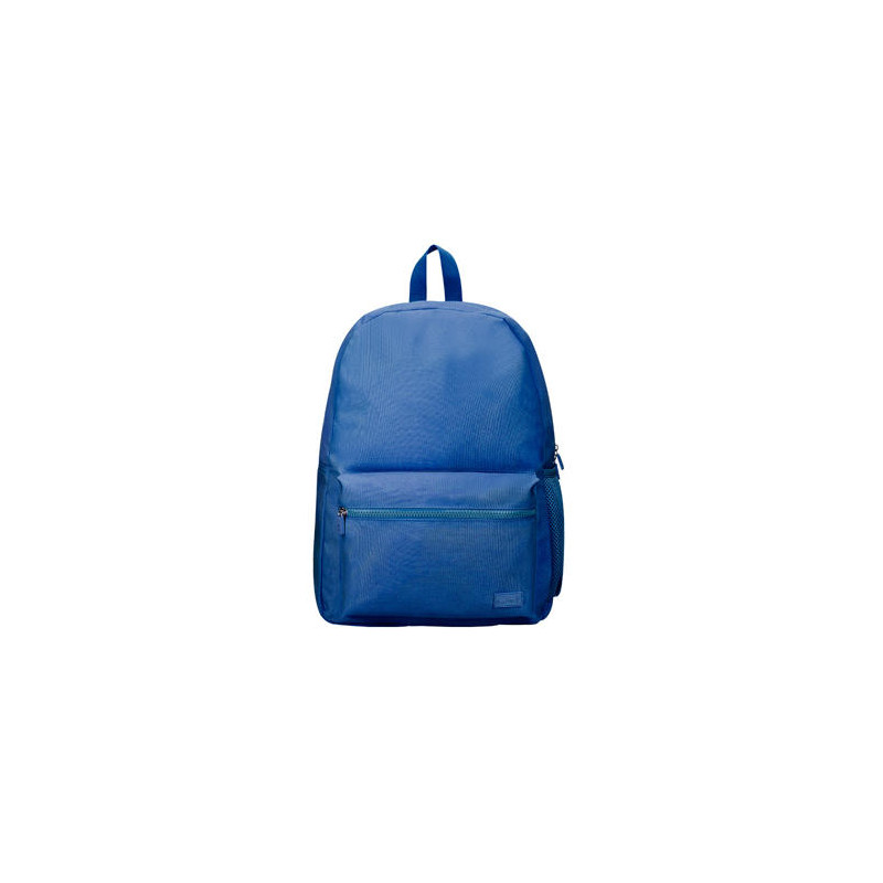 MOCHILA LIDERPAPEL CORE CON COMPARTIMENTO LATERAL ELASTICO AZUL MARINO 15 L 400X125X300 MM