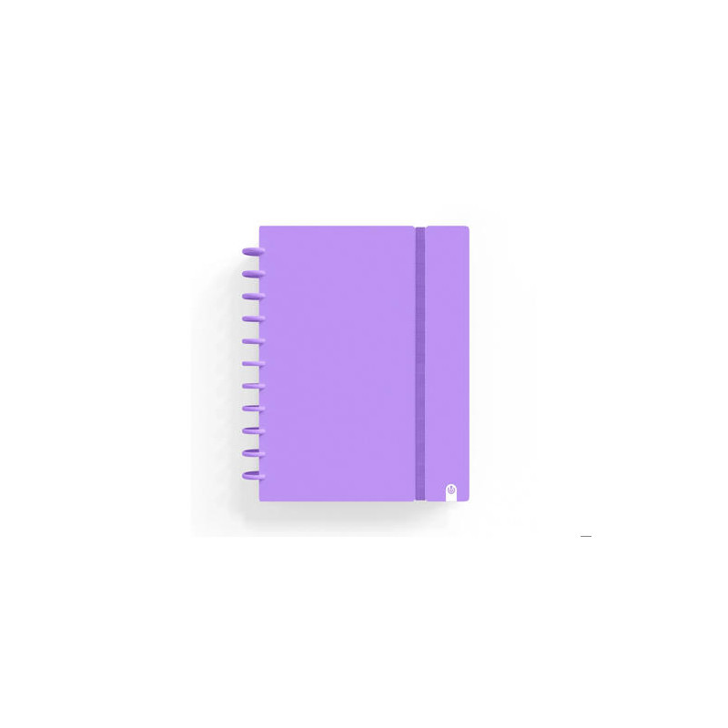CUADERNO CARCHIVO INGENIOX FOAM A4 80H CUADRICULA VIOLETA