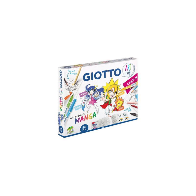 SET CREATIVO GIOTTO ART LAB MANGA