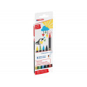 ROTULADOR EDDING PUNTA FIBRA 1200 PUNTA REDONDA 0,5 MM GLITTER BASICO CAJA DE 5 UNIDADES COLORES SUR