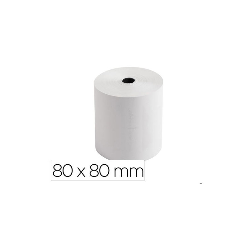 ROLLO SUMADORA EXACOMPTA TERMICO 80X80 MM 48 G/M2 SIN BPA