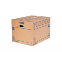 CAJA PARA MUNDANZA BANKERS BOX CARTON RECICLADO FSC CAPACIDAD 39 L 320X260X470 MM PACK DE 10 UNIDADE