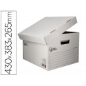 CAJON CONTENEDOR LIDERPAPEL CARTON AUTOMATICO PARA 4 CAJASARCHIVO DEFINITIVO FOLIO / 5 ARCHIVADORES 
