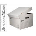 CAJON CONTENEDOR LIDERPAPEL CARTON AUTOMATICO PARA 3 CAJASARCHIVO DEFINITIVO FOLIO / 4 ARCHIVADORES 