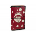 CUADERNO DE VIAJE NOTEBOOK PEPITA VIAJERA PEPIKUSAMA 206X122X15 MM