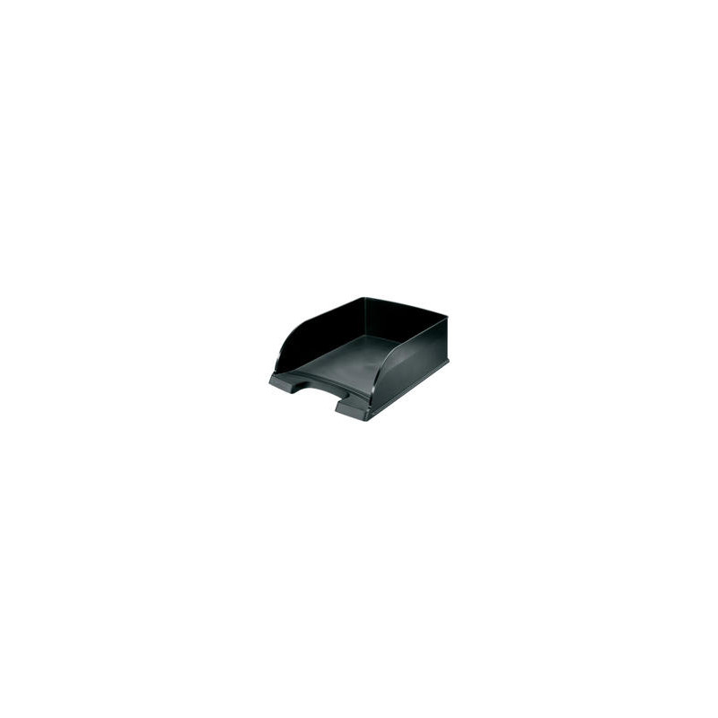 BANDEJA SOBREMESA LEITZ PLUS JUMBO OPACA COLOR NEGRO 257X357X103 MM