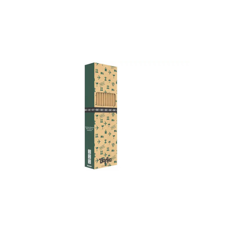 PAPEL DE REGALO BASIKA KRAFT LISO ROLLO ANCHO 100 CM LONGITUD 3 MT GRAMAJE 50 GR
