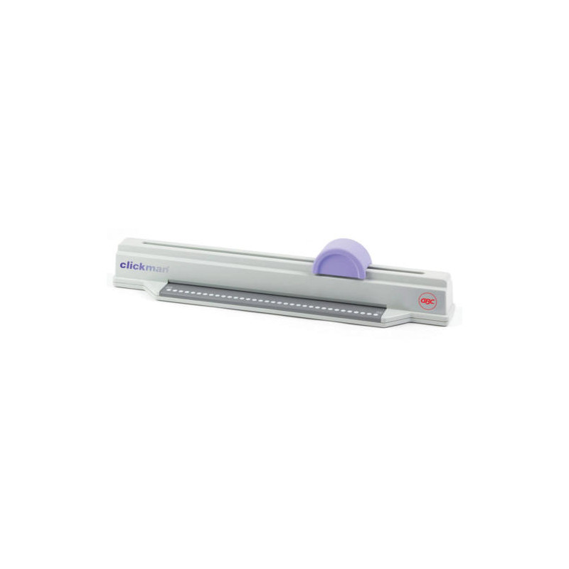 ENCUADERNADORA CLICKMAN GBC PERFORA 6 HOJAS ENCUADERNA 145 HOJAS