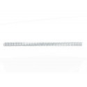 ESPIRAL METALICO GBC 18MM COLOR NEGRO CAJA DE 100 UNIDADES
