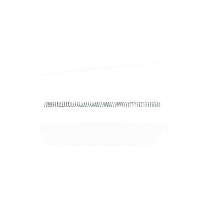 ESPIRAL METALICO GBC 18MM COLOR NEGRO CAJA DE 100 UNIDADES