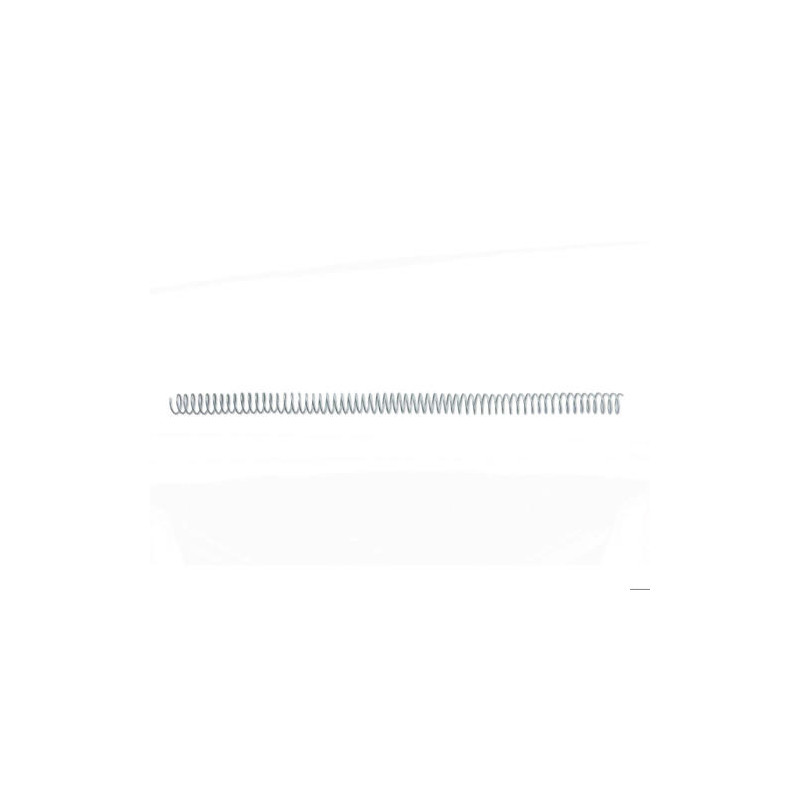 ESPIRAL METALICO GBC 20MM COLOR NEGRO CAJA DE 100 UNIDADES