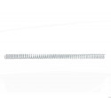 ESPIRAL METALICO GBC 22MM COLOR NEGRO CAJA DE 100 UNIDADES