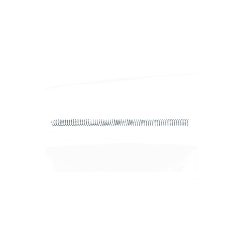 ESPIRAL METALICO GBC 22MM COLOR NEGRO CAJA DE 100 UNIDADES