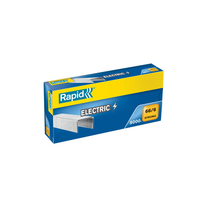 GRAPAS RAPID 66/6 STRONG GALVANIZADA CAJA 5000 UNIDADES