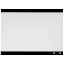 PIZARRA BLANCA NOBO MAGNETICA CON CLIP Y ACCESORIOS 430X580 MM