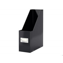 REVISTERO LEITZ CLICK & STORE CON PORTAETIQUETAS COLOR NEGRO 103X170X235 MM