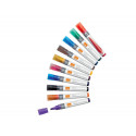ROTULADOR NOBO PARA PIZARRA BLANCA TINTA LIQUIDA PUNTA CONICA 3 MM COLORES SURTIDOS CAJA DE 10 UNIDA