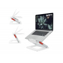 SOPORTE PARA PORTATIL LEITZ AJUSTABLE EN ALTURA COLOR BLANCO 253X258X45 MM