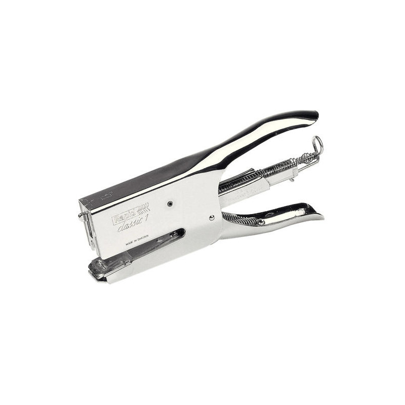 GRAPADORA RAPID DE TENAZA K1 CAPACIDAD 50 HOJAS USA GRAPAS 24/6 Y 24/8