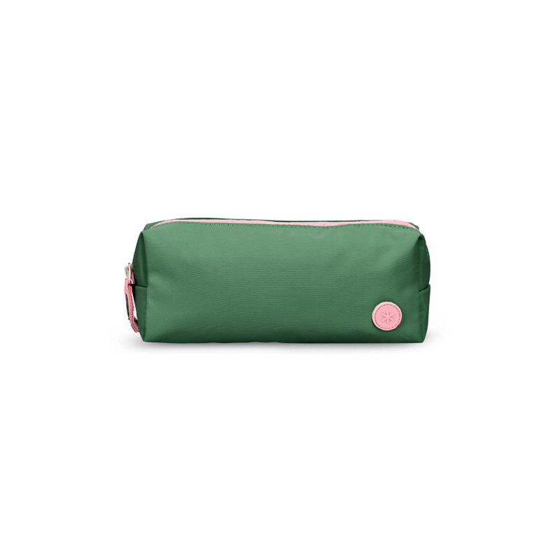 ESTUCHE PORTATODO ANTARTIK BASIC PACK 1 COMPARTIMENTO VERDE COMPAÐERO MOCHILA 80X55X210 MM