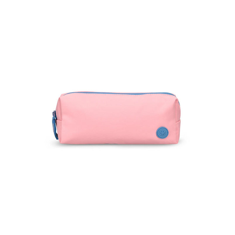 ESTUCHE PORTATODO ANTARTIK BASIC PACK 1 COMPARTIMENTO ROSA COMPAÐERO MOCHILA 80X55X210 MM