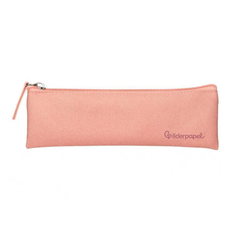 ESTUCHE PORTATODO LIDERPAPEL PLANO ESTRECHO UNA CREMALLERA 200X60 MM ROSA ESTUCHE PORTATODO LIDERPAPEL PLANO ESTRECHO UNA CREMALLERA 200X60 MM ROSA