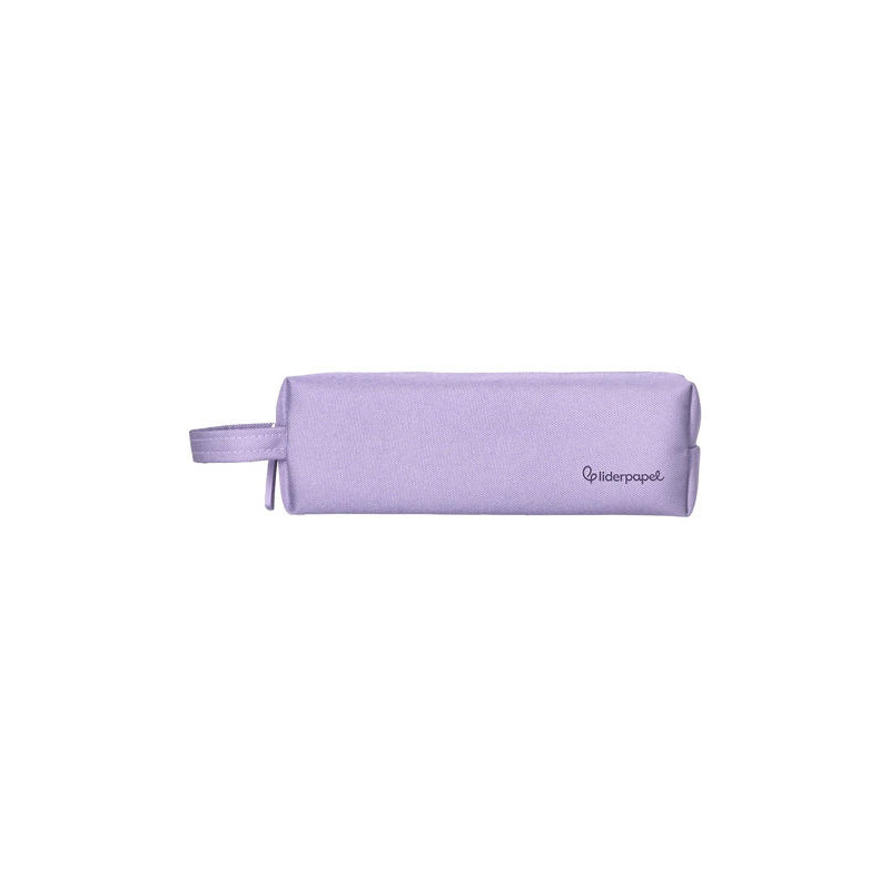 ESTUCHE PORTATODO LIDERPAPEL CLASSIC RECTANGULAR CON ASA 210X70MM LILA