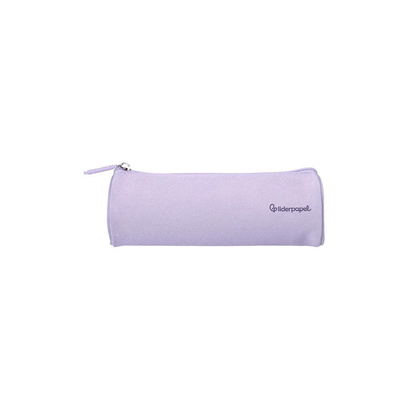 ESTUCHE PORTATODO LIDERPAPEL CLASSIC CILINDRICO ANCHO 210X70MM LILA