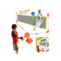 RAQUETAS KINGSPORT CON RED 2 EN 1 TENIS Y BADMINTON +3 AÑOS