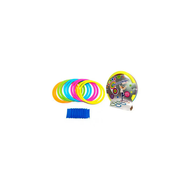 JUEGO DE RAYUELA HOPSCOTH RINGS DESIGNS +3 AÑOS