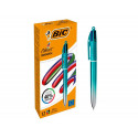 BOLIGRAFO BIC CUATRO COLORES SMOOTH GRADIENTE COLOR VERDE