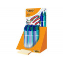 BOLIGRAFO BIC CUATRO COLORES SMOOTH GRADIENTE EXPOSITOR DE 30 UNIDADES COLORES SURTIDOS