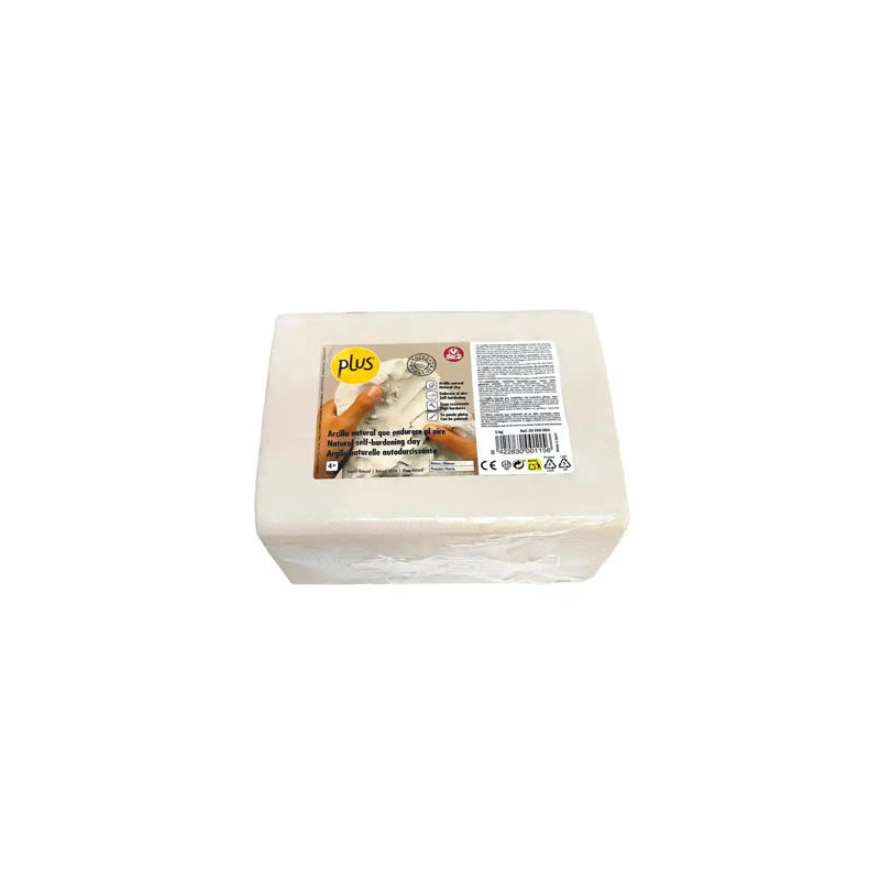 PASTA DE MODELAR SIO-2 PLUS EXTRA COLOR BLANCO PAQUETE DE 5 KG