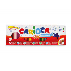 ROTULADOR CARIOCA JOY CAJA 1/2 METRO CAJA DE 50 UNIDADES COLORES SURTIDOS