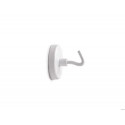 IMAN MAUL DE POTENCIA CON GANCHO 36 CM DIAMETRO PESO MAX. 6 KG COLOR BLANCO PACK DE 5 UNIDADES