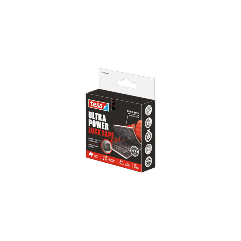 CINTA ADHESIVA TESA ULTRA POWER LOCK TAPE 1 MT X 25 MM