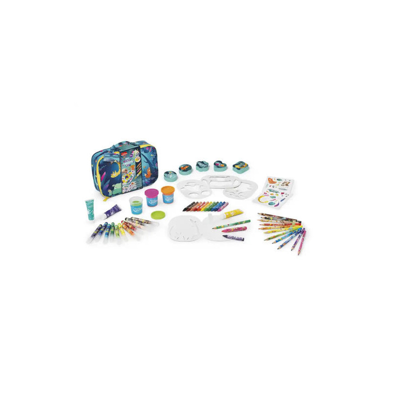 JUEGO MAPED CREATIV MALETA MULTIPRODUCTOS JUNGLE FEVER